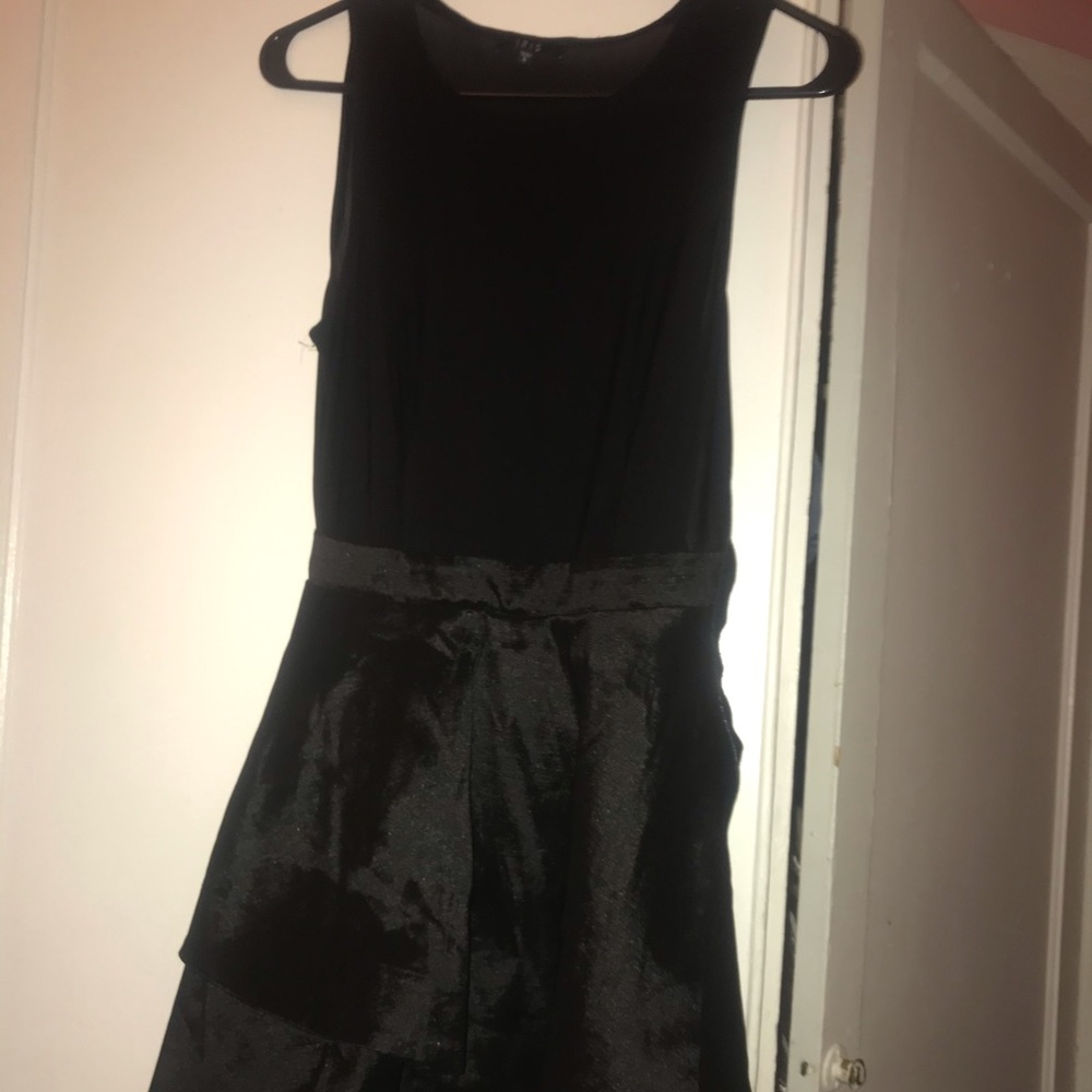 Mini black dress
